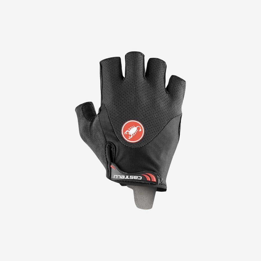 Castelli ARENBERG GEL 2 Men Gloves Black | NZBVEJ-194