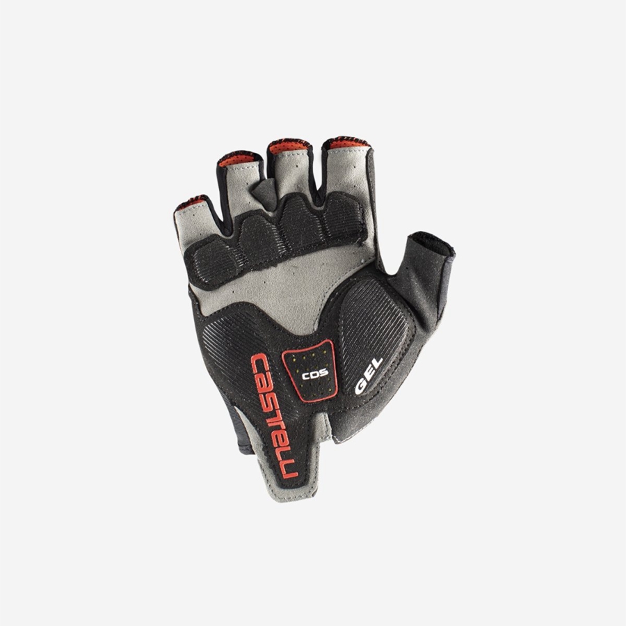 Castelli ARENBERG GEL 2 Men Gloves Red / Black | HJNDVU-945