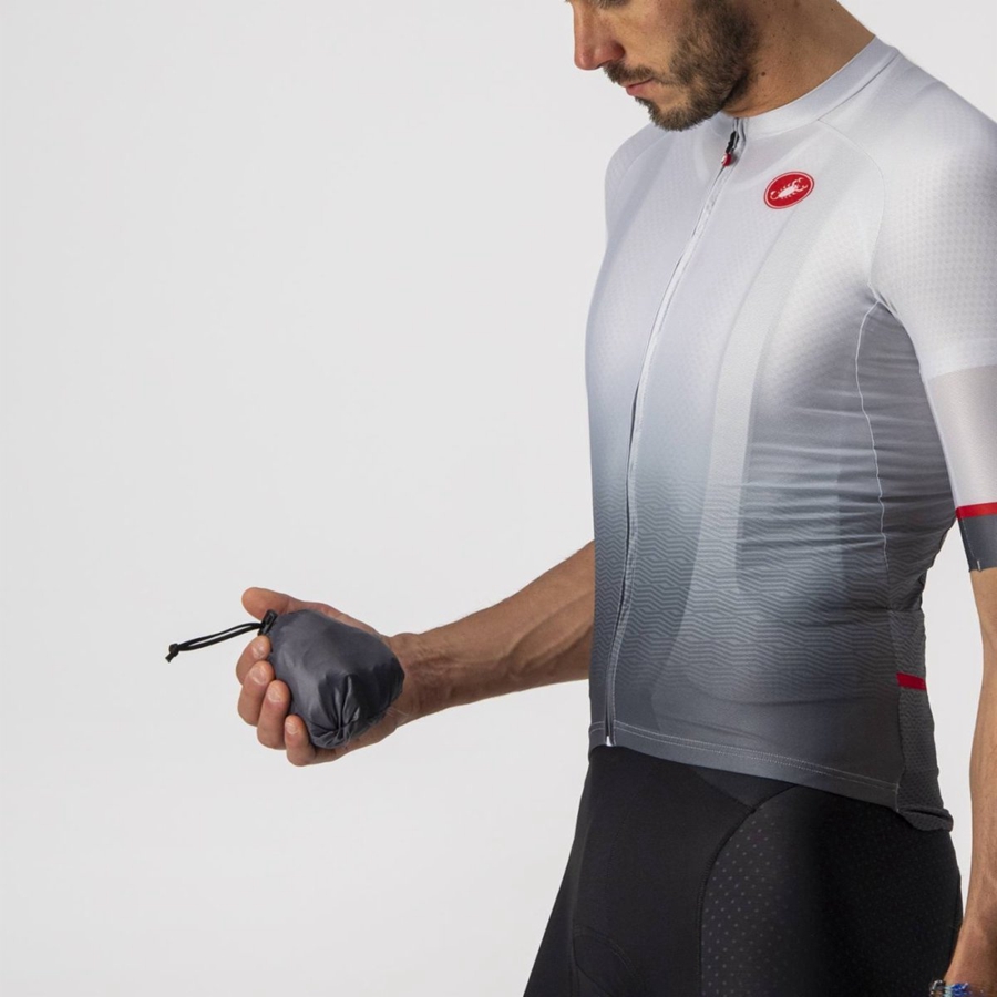 Castelli ARIA SHELL Men Protection Dark Grey | SZONQM-086