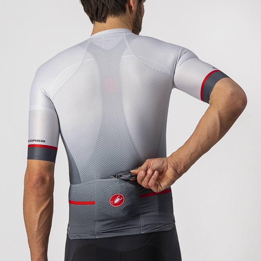 Castelli ARIA SHELL Men Protection Dark Grey | SZONQM-086