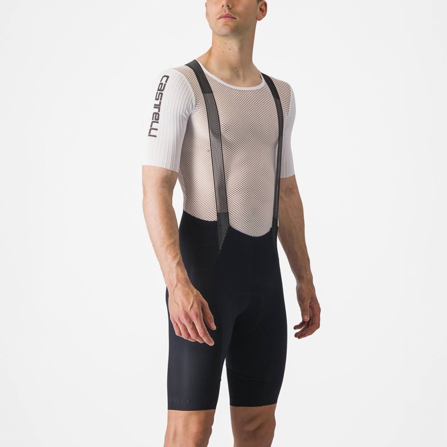 Castelli BOLERO SS Men Base Layer White | DMGTQS-402