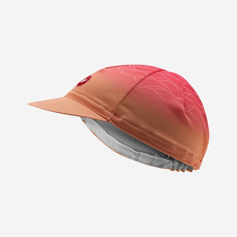 Castelli CLIMBER\'S 2 Women Cap Orange | DVLNMQ-584