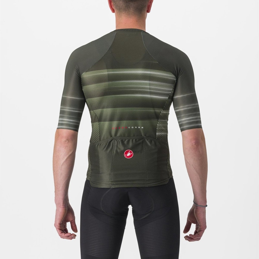 Castelli CLIMBER'S 3.0 SL2 Men Jersey Deep Green | MNSOKT-384