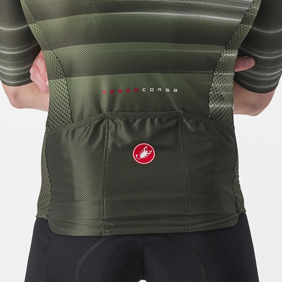 Castelli CLIMBER'S 3.0 SL2 Men Jersey Deep Green | MNSOKT-384