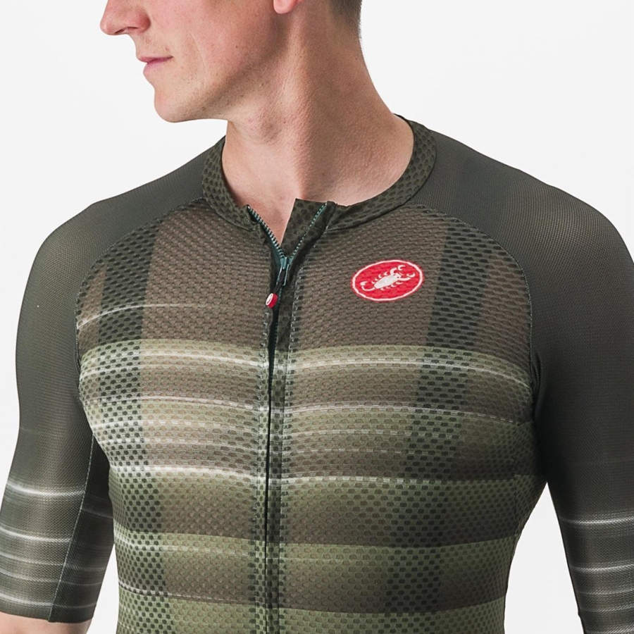 Castelli CLIMBER'S 3.0 SL2 Men Jersey Deep Green | MNSOKT-384