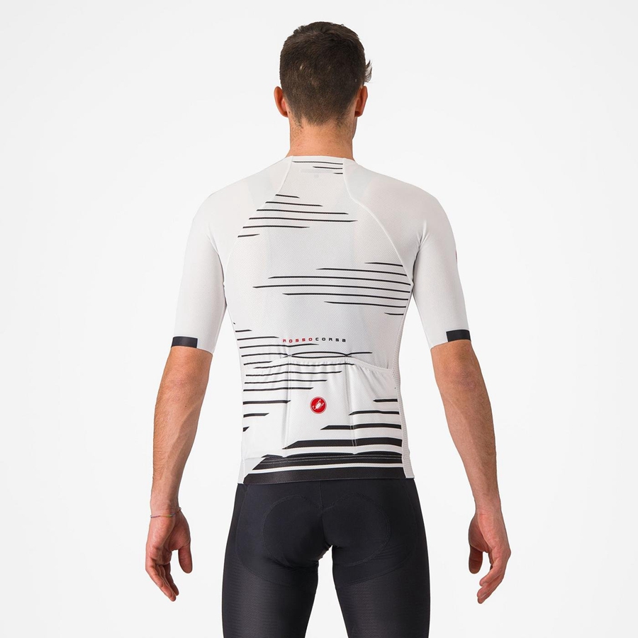 Castelli CLIMBER'S 4.0 Men Jersey White / Black | PYJVEI-389