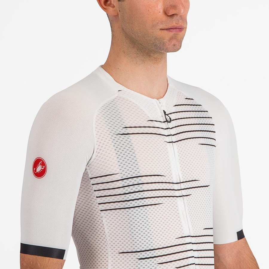 Castelli CLIMBER'S 4.0 Men Jersey White / Black | PYJVEI-389