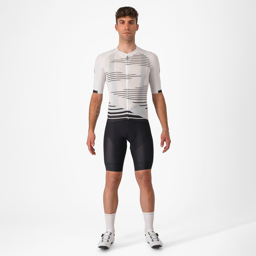 Castelli CLIMBER'S 4.0 Men Jersey White / Black | PYJVEI-389