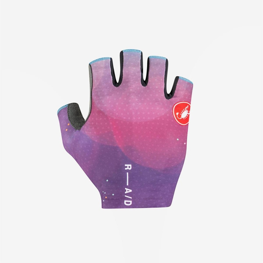 Castelli COMPETIZIONE 2 Men Gloves Multicolor Purple | LEAPRF-251