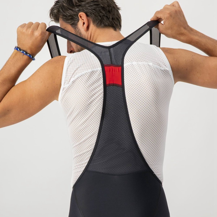 Castelli COMPETIZIONE Men Bib Shorts Black | CEGHDA-752