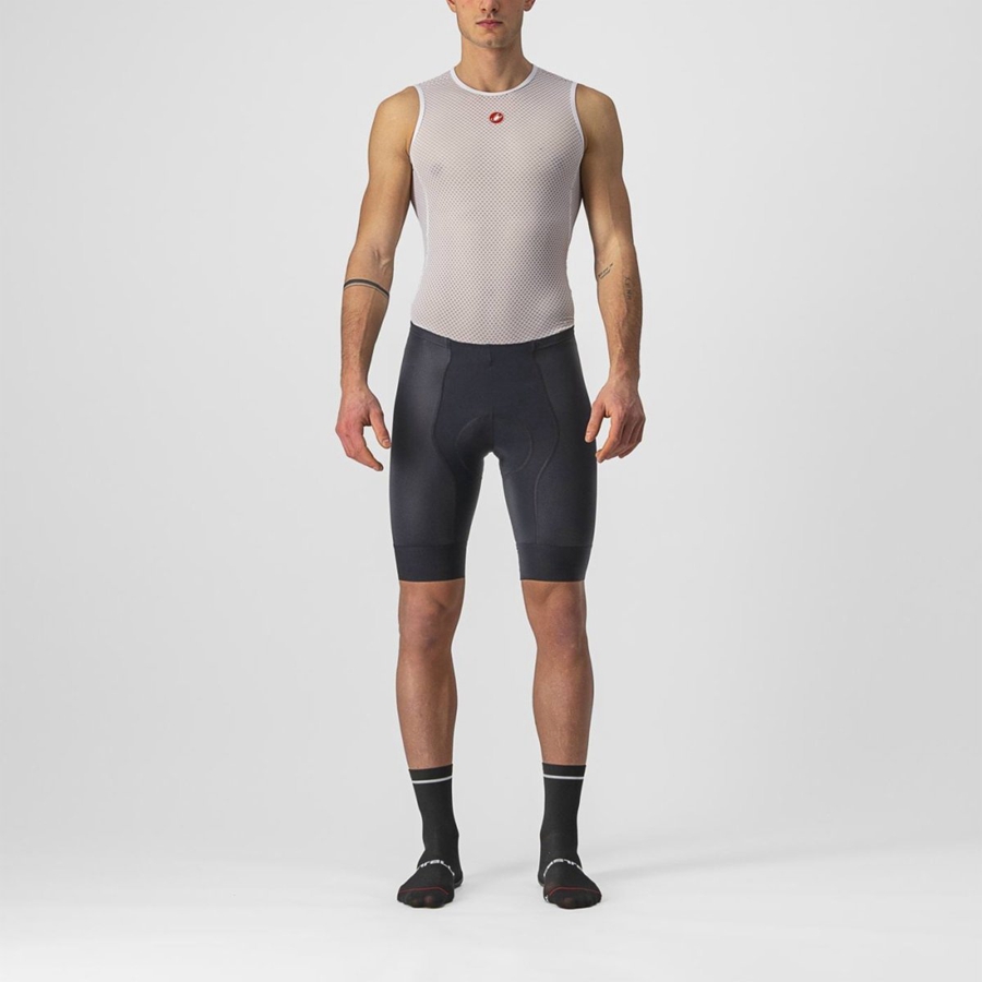 Castelli COMPETIZIONE Men Shorts Black | TIVZMG-042