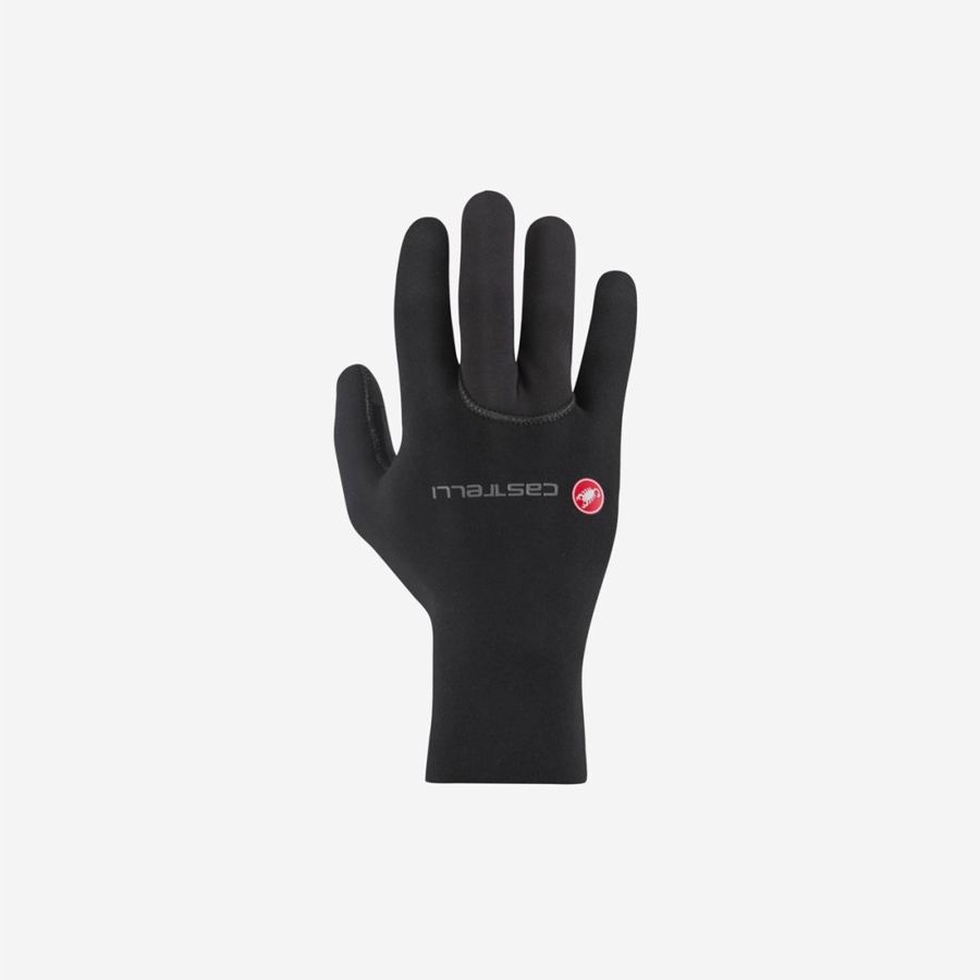 Castelli DILUVIO ONE Men Gloves Black | LFZBVD-476