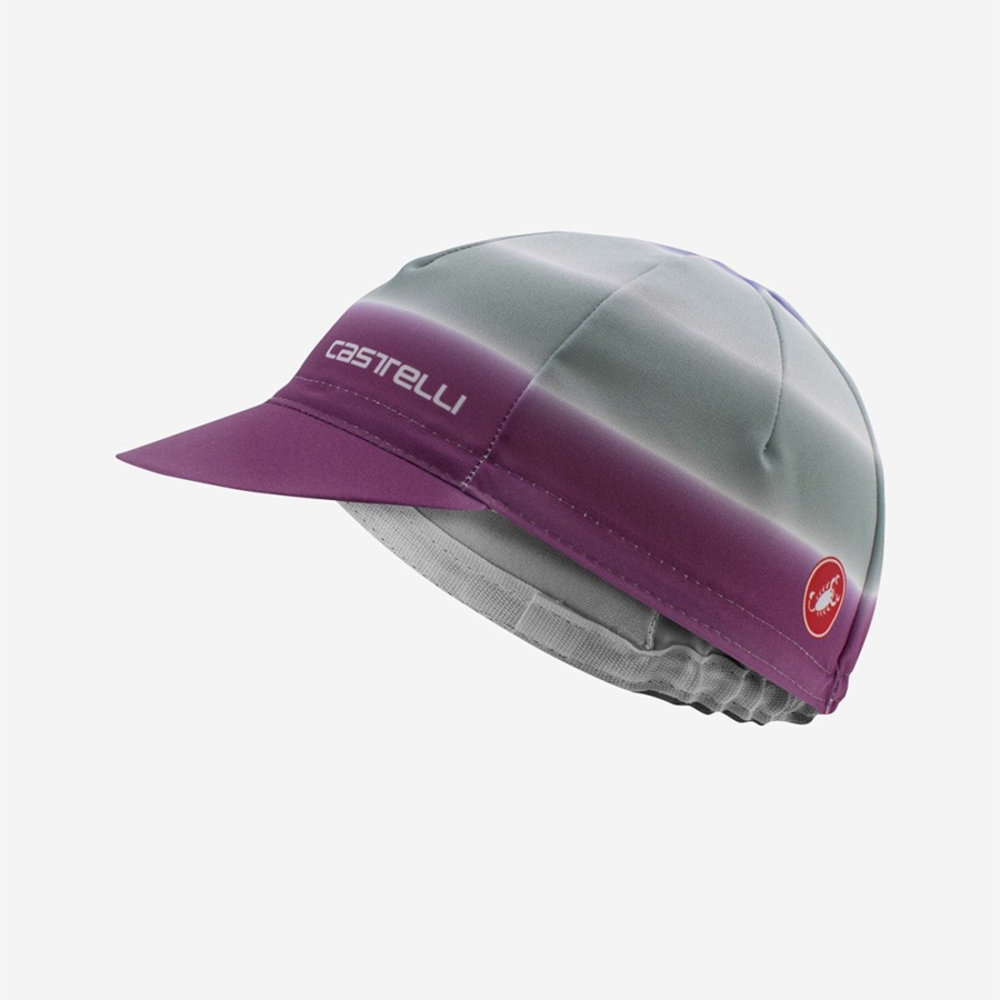 Castelli DOLCE Women Cap Purple White | WNJQTL-809