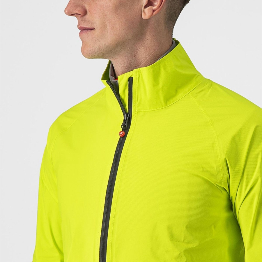 Castelli EMERGENCY 2 RAIN Men Protection Light Green | BAOHPC-309