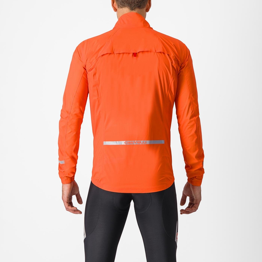 Castelli EMERGENCY 2 RAIN Men Protection Orange | BYUPRE-935