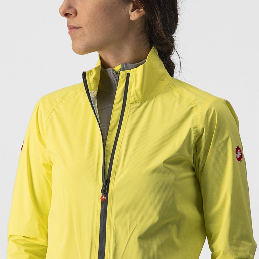 Castelli EMERGENCY 2 W RAIN Women Protection Yellow | PRHIJB-012