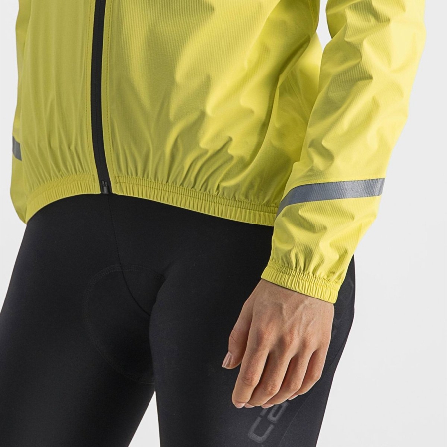 Castelli EMERGENCY 2 W RAIN Women Protection Yellow | PRHIJB-012