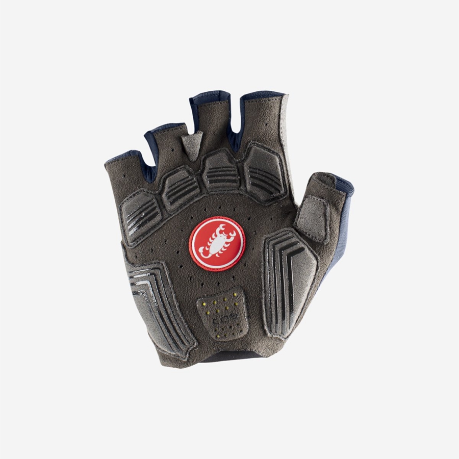 Castelli ENDURANCE Men Gloves Blue | MAJZGH-259