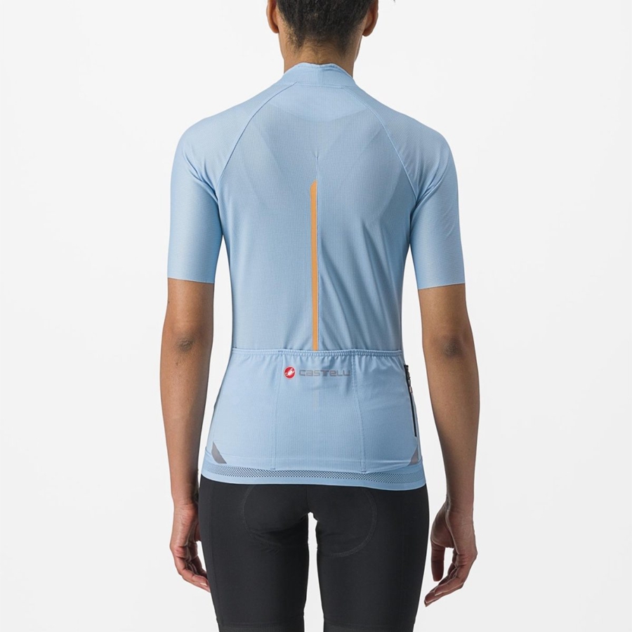 Castelli ENDURANCE W Women Jersey Blue | OGXQDH-915