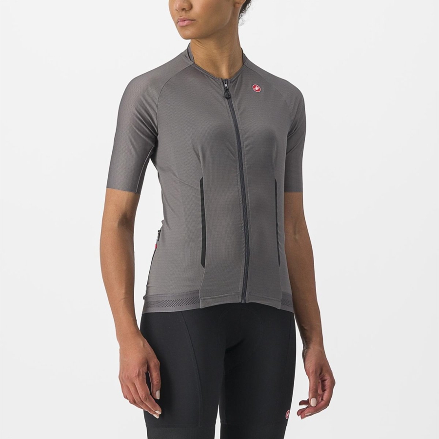 Castelli ENDURANCE W Women Jersey Grey | OZHNPE-532