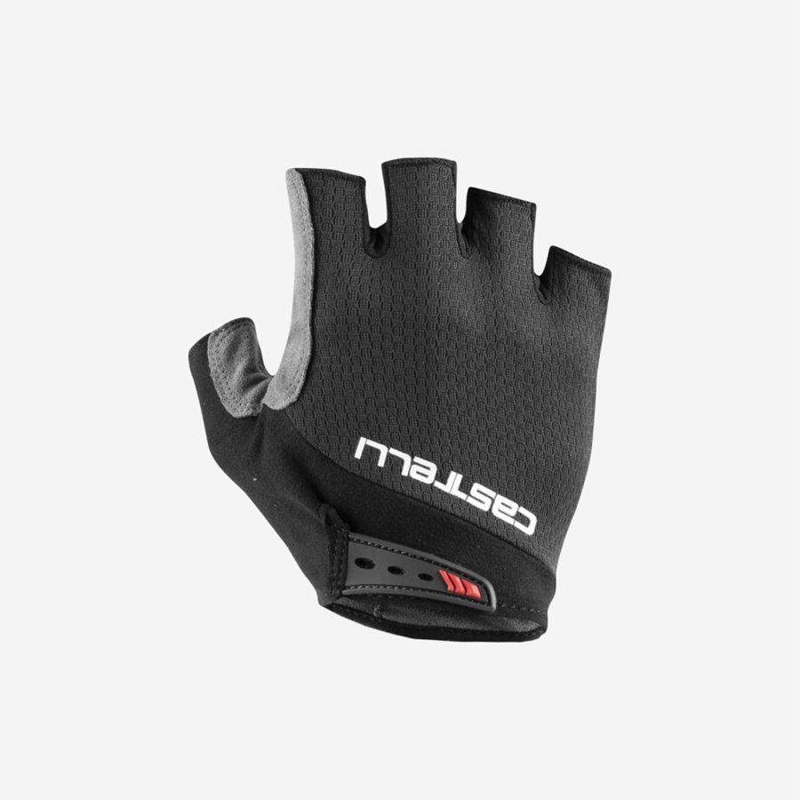 Castelli ENTRATA V Men Gloves Black | XIZAWS-257