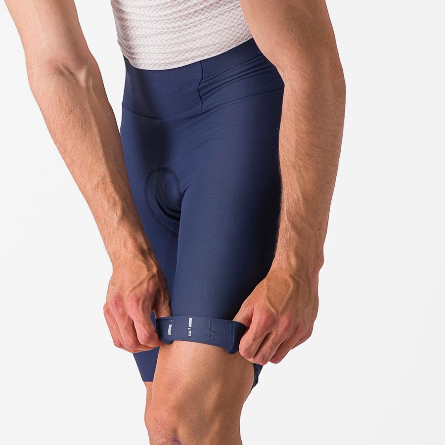 Castelli ESPRESSO Men Shorts Blue | EKJAHY-890