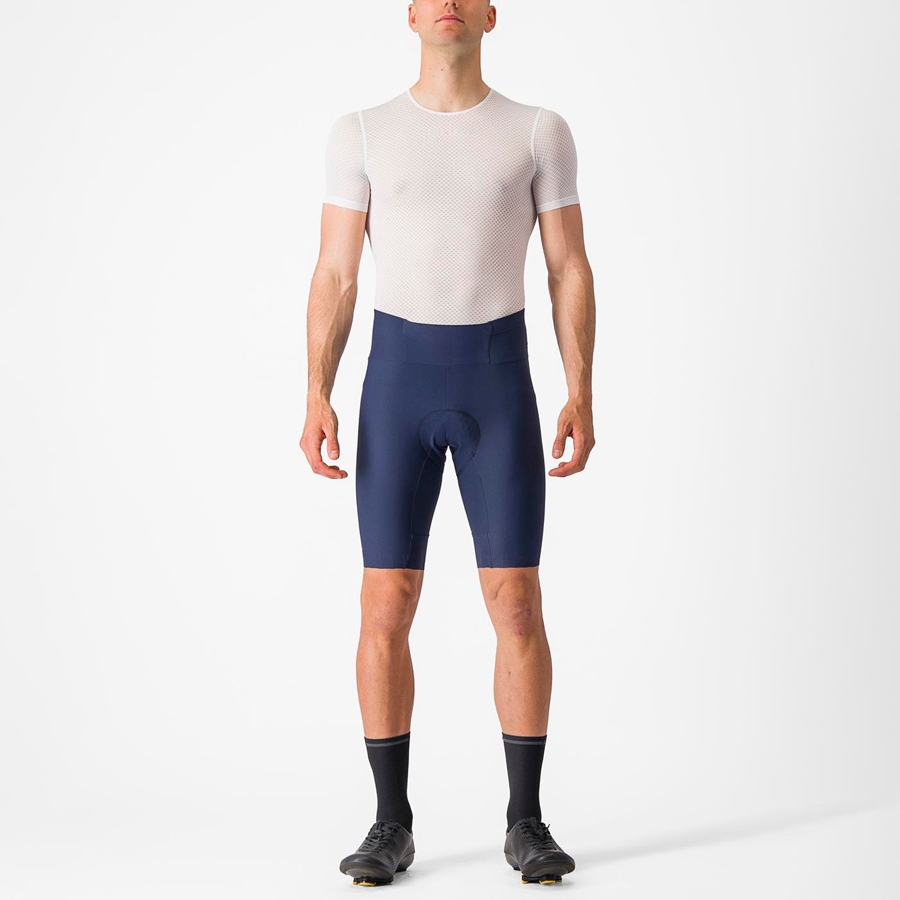 Castelli ESPRESSO Men Shorts Blue | EKJAHY-890