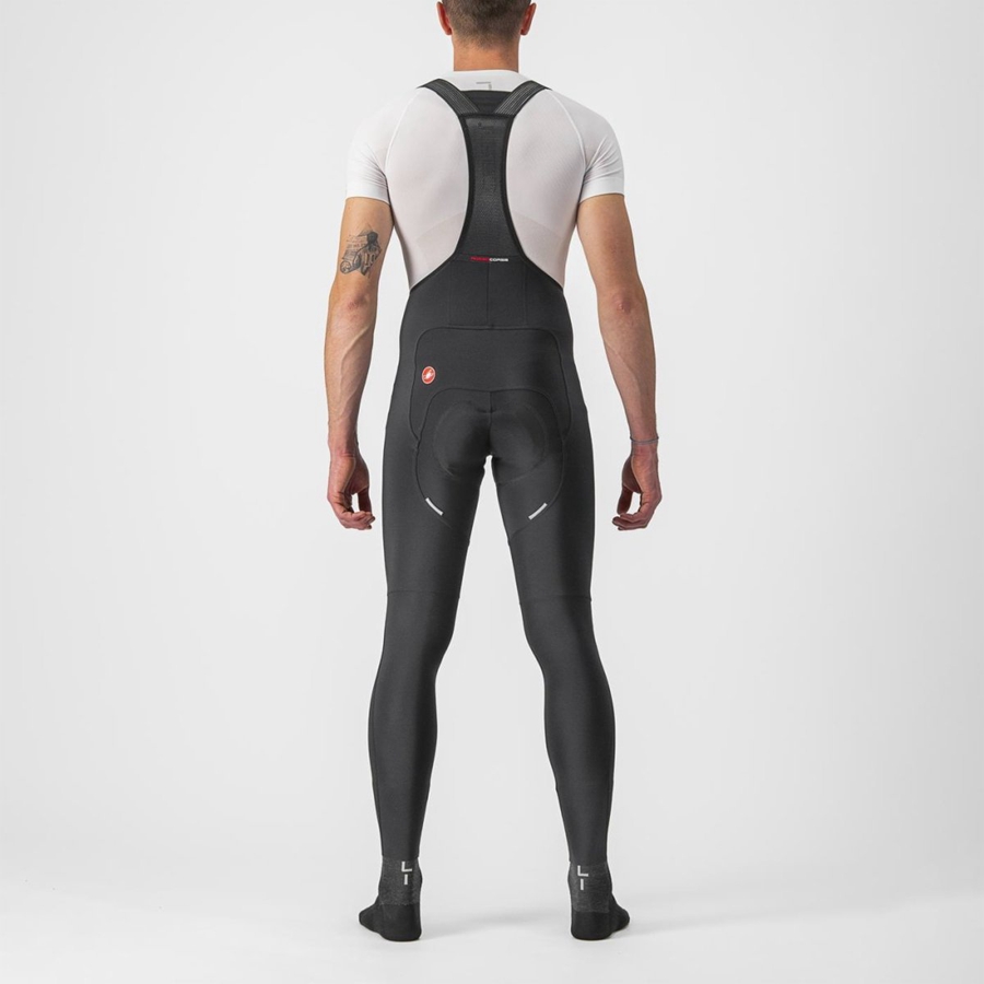 Castelli FREE AERO RC Men Bib Tights Black | VHZUMX-179