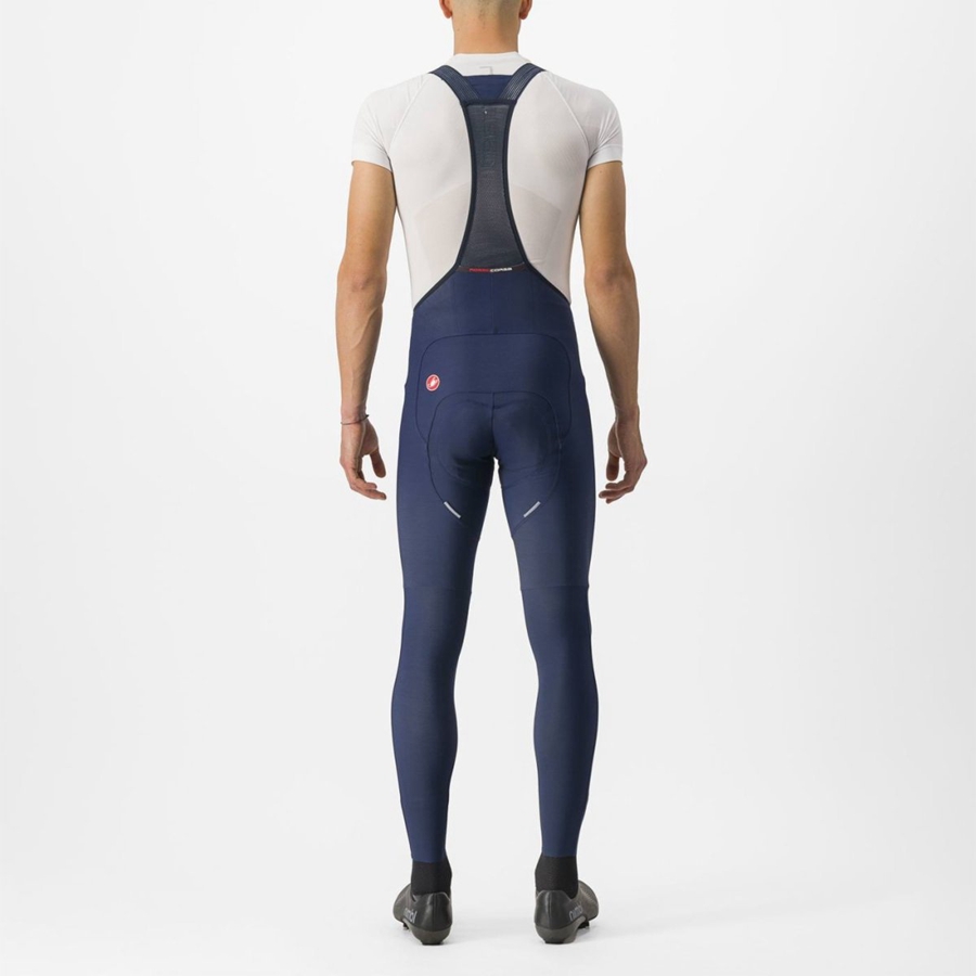 Castelli FREE AERO RC Men Bib Tights Blue | GXPLNW-453