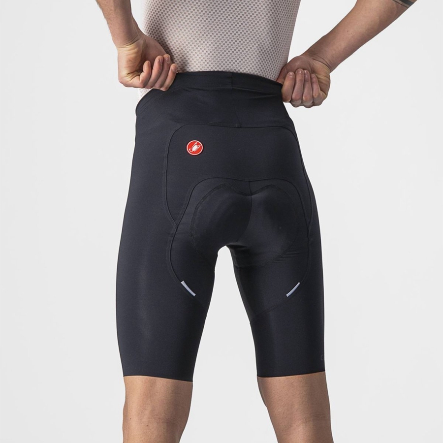 Castelli FREE AERO RC Men Shorts Black | SVZGXM-196