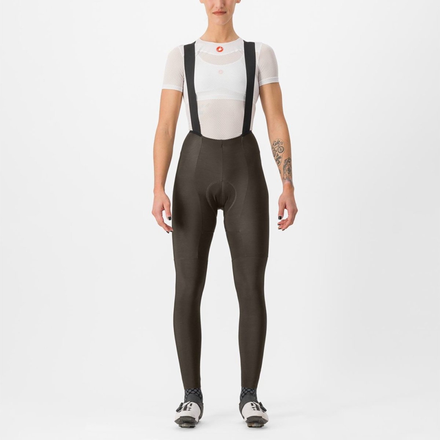 Castelli FREE AERO RC W DT Women Bib Tights Black | LCTJGI-497