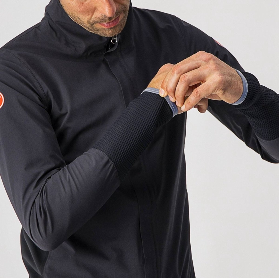 Castelli GAVIA Men Protection Black | FRBVZK-459