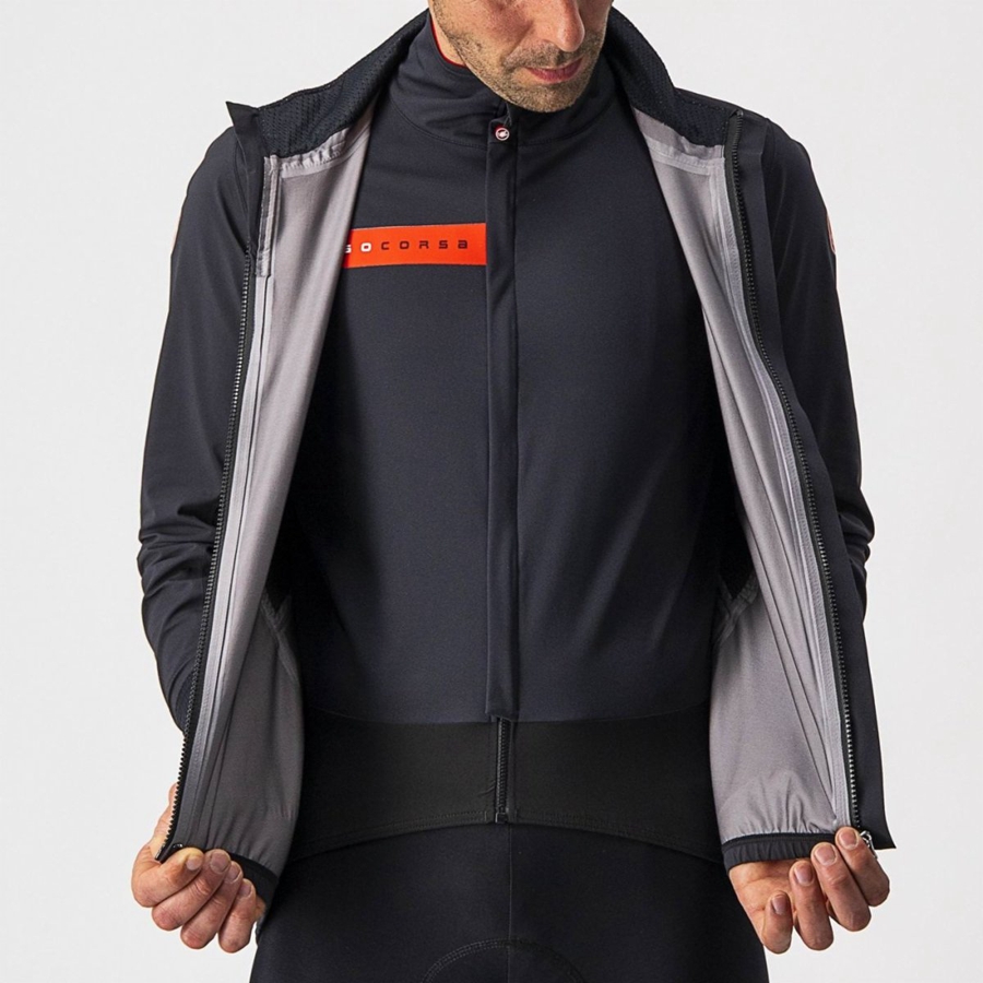 Castelli GAVIA Men Protection Black | FRBVZK-459