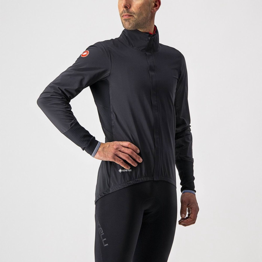 Castelli GAVIA Men Protection Black | FRBVZK-459