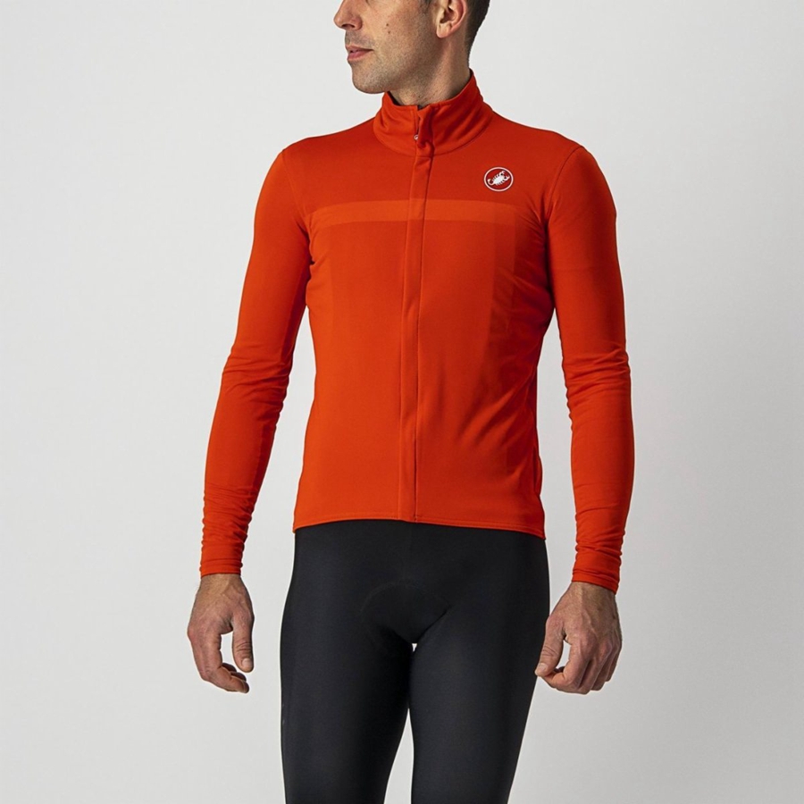 Castelli GOCCIA Men Protection Red | UZAYSN-941