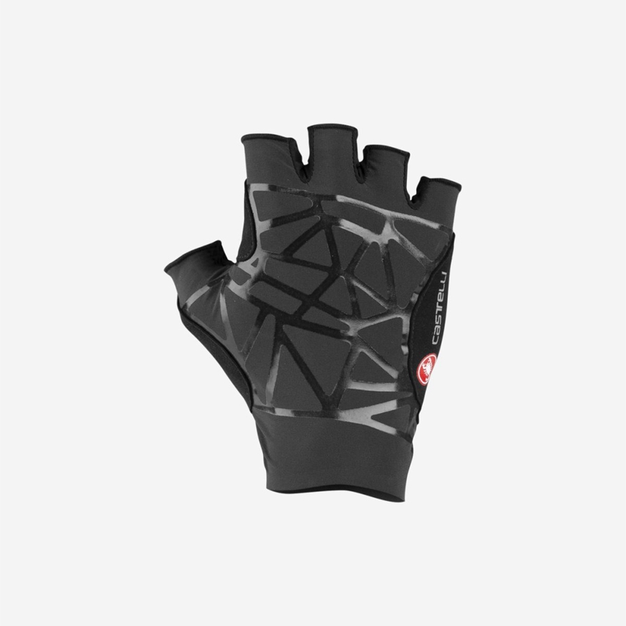 Castelli ICON RACE Men Gloves Black | VDPMCB-530