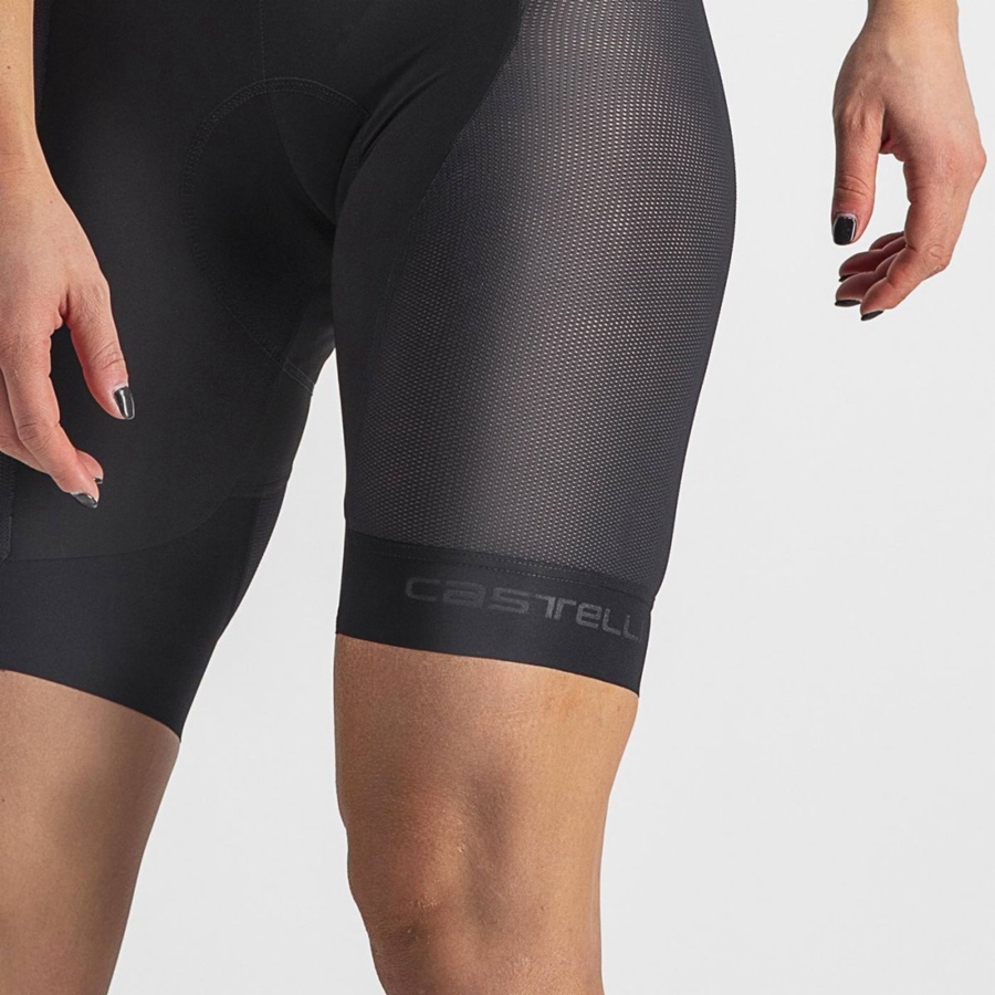 Castelli INSIDER W Women Shorts Black | LNIAOU-270