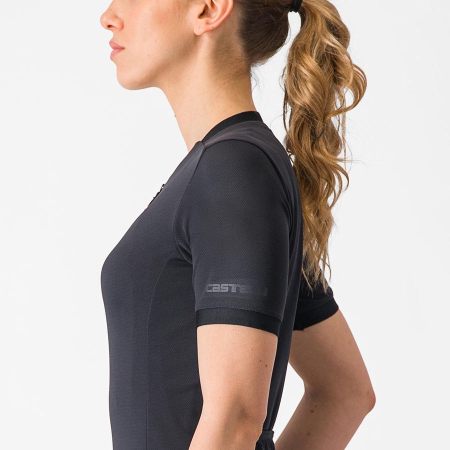 Castelli LIBERA Women Jersey Black | BWFSLU-654