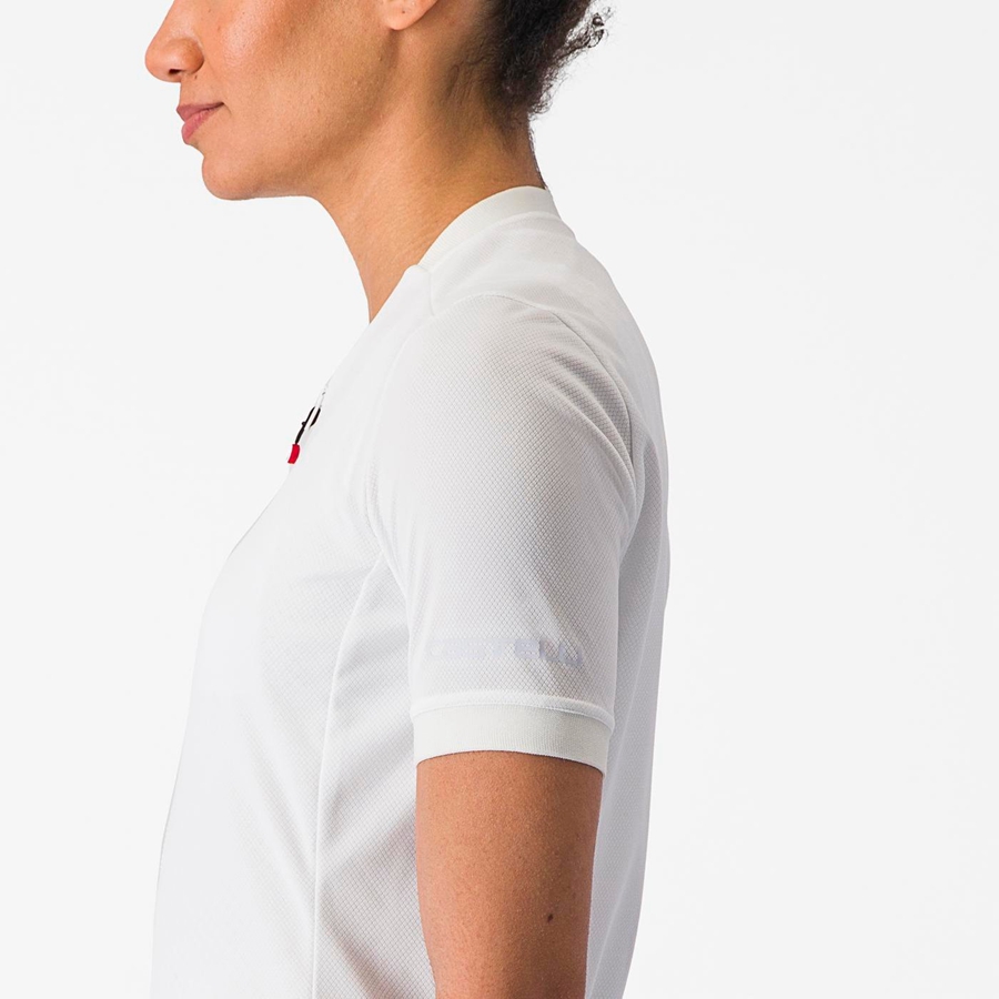 Castelli LIBERA Women Jersey White | DJOANQ-358