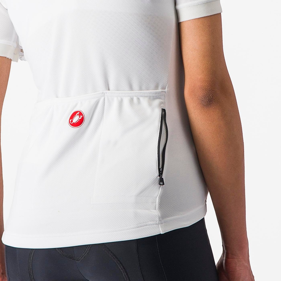 Castelli LIBERA Women Jersey White | DJOANQ-358