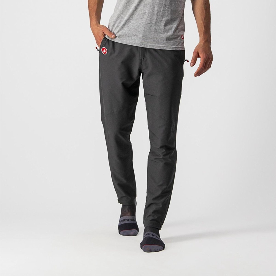 Castelli MILANO PANT Men Leggings Black | URXNQT-069