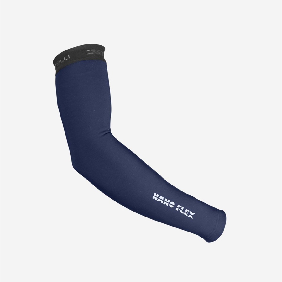 Castelli NANO FLEX 3G Women Arm Warmer Blue | OAZPIT-481