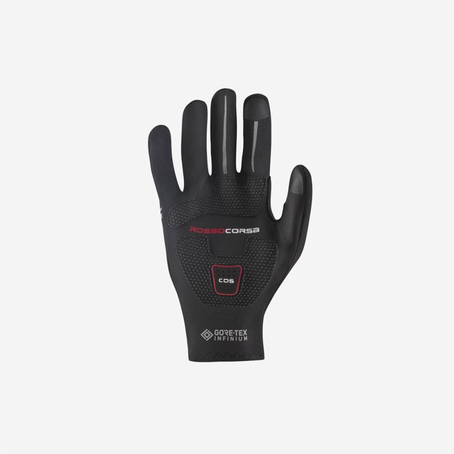 Castelli PERFETTO LIGHT Men Gloves Black | JSCPQG-620