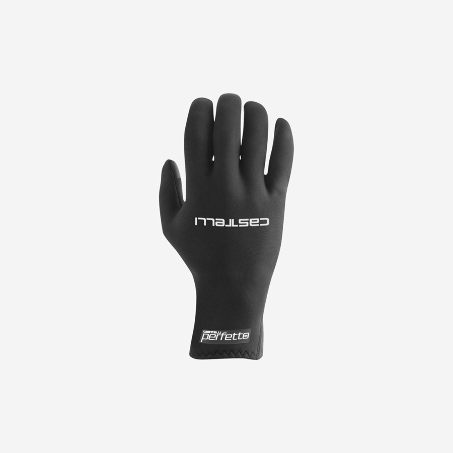 Castelli PERFETTO MAX Men Gloves Black | NQIOXL-581