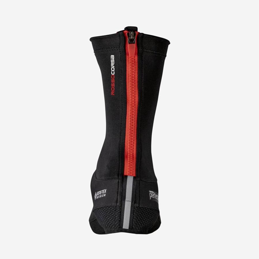 Castelli PERFETTO Men Shoecovers Black | SZIXAE-235