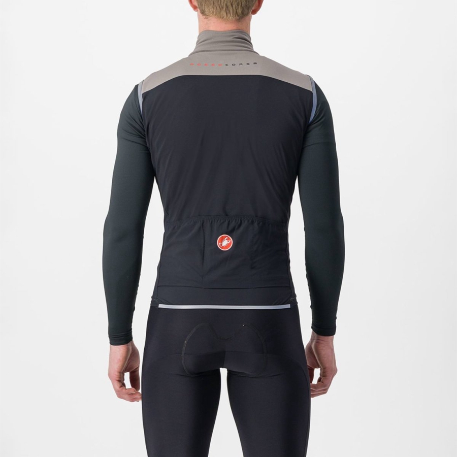 Castelli PERFETTO RoS 2 Men Vest Grey | KWZVXC-729