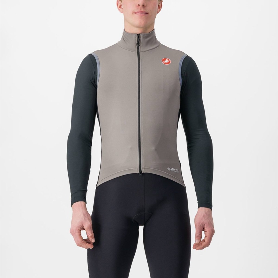 Castelli PERFETTO RoS 2 Men Vest Grey | KWZVXC-729