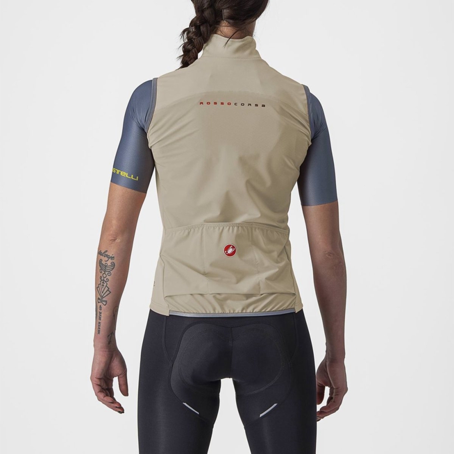 Castelli PERFETTO RoS 2 W Women Vest Grey | UEPKAT-452