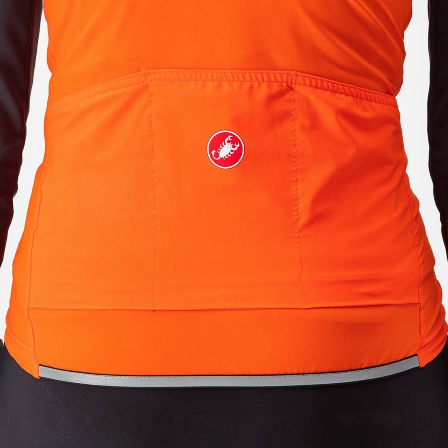 Castelli PERFETTO RoS 2 W Women Vest Red Orange | YECQUR-916