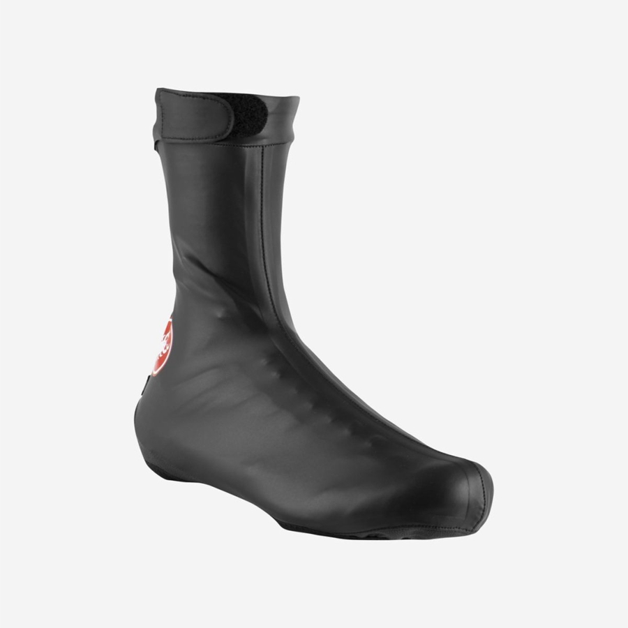 Castelli PIOGGERELLA Men Shoecovers Black | GLCIUZ-249